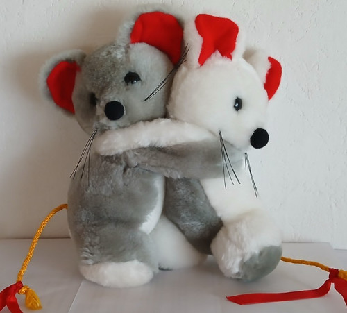 Vintage mäuse paar - mäuse,