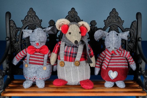 Stofftiere sammlung - stofftiere, 3x