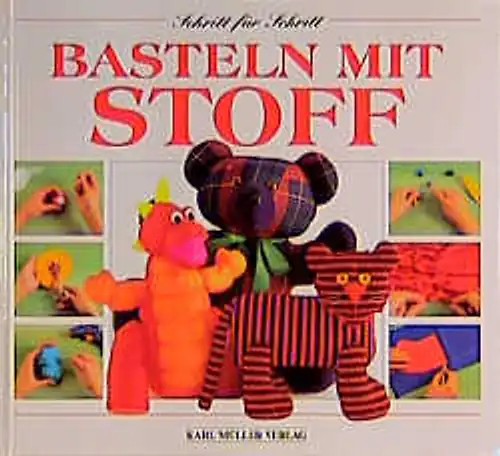 Basteln mit stoff - basteln, ***